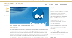 Desktop Screenshot of bloggertipsandtricks.net